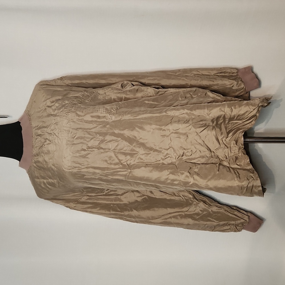 Rare Vintage Genelli Women's Silk Shirt Size Large | Women's Vintage Tops Sz L